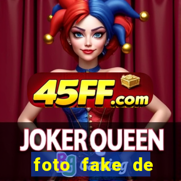 foto fake de mulher no espelho